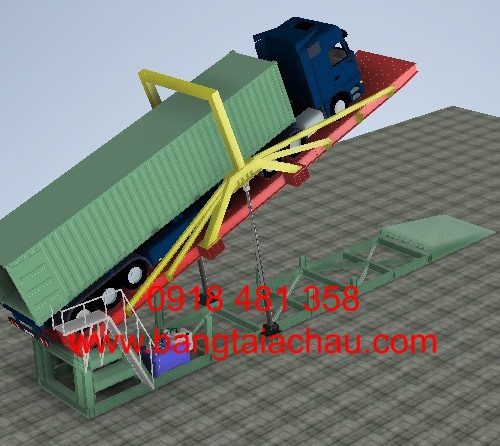 Bàn nâng thủy lực 80 tấn