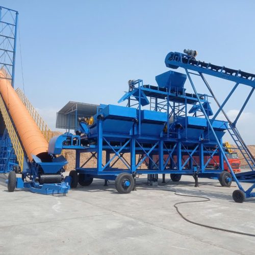 Hệ thống sàng dăm di động
