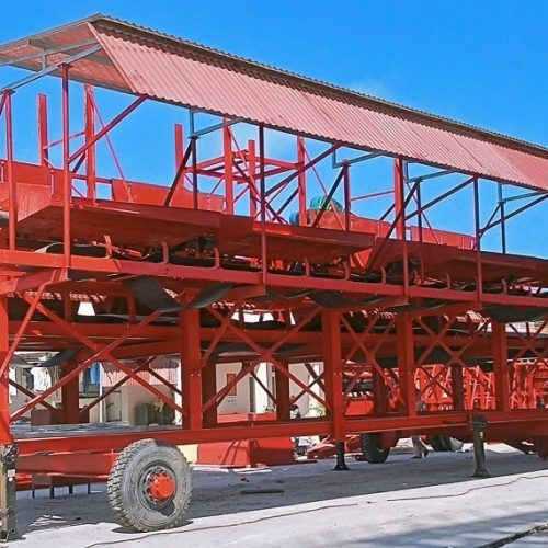 Hệ thống sàng dăm di động